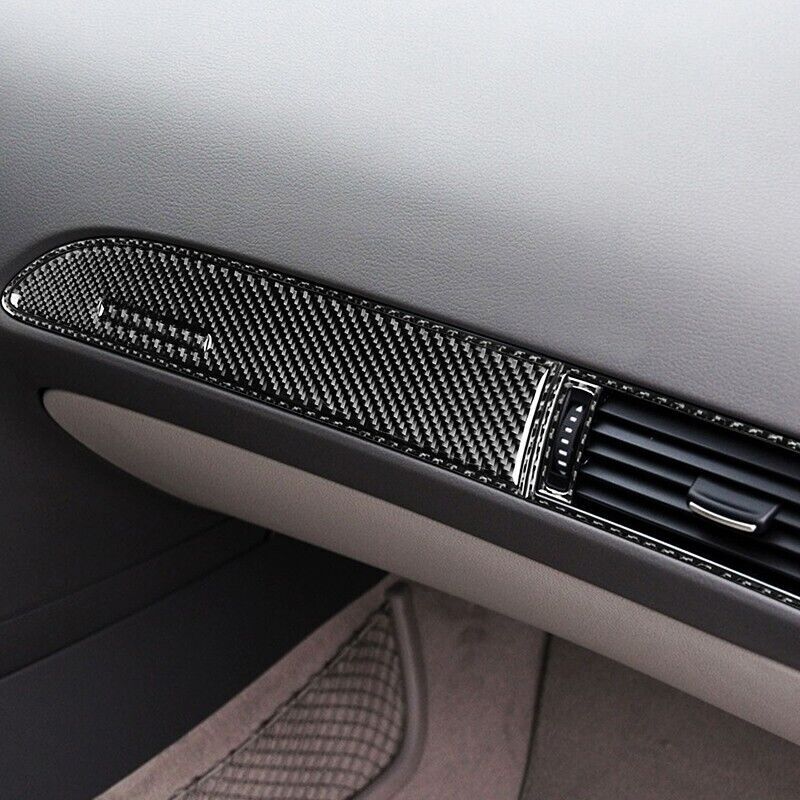 Real Carbon Fiber Car Air Vent Outlet Cover Trim for Audi for A6 S6 2005-2011 5PCS