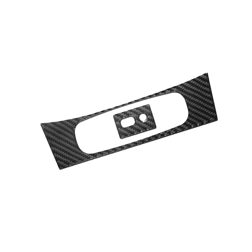2X Carbon Fiber USB AUX Port Frame Trim Cover for Hyundai for Veloster JS 2019-2022