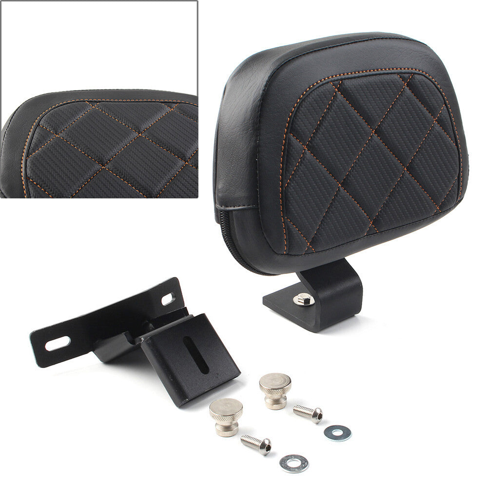 for Harley Touring CVO Road Electra Glide 09-Up Front Driver Rider Backrest Pad