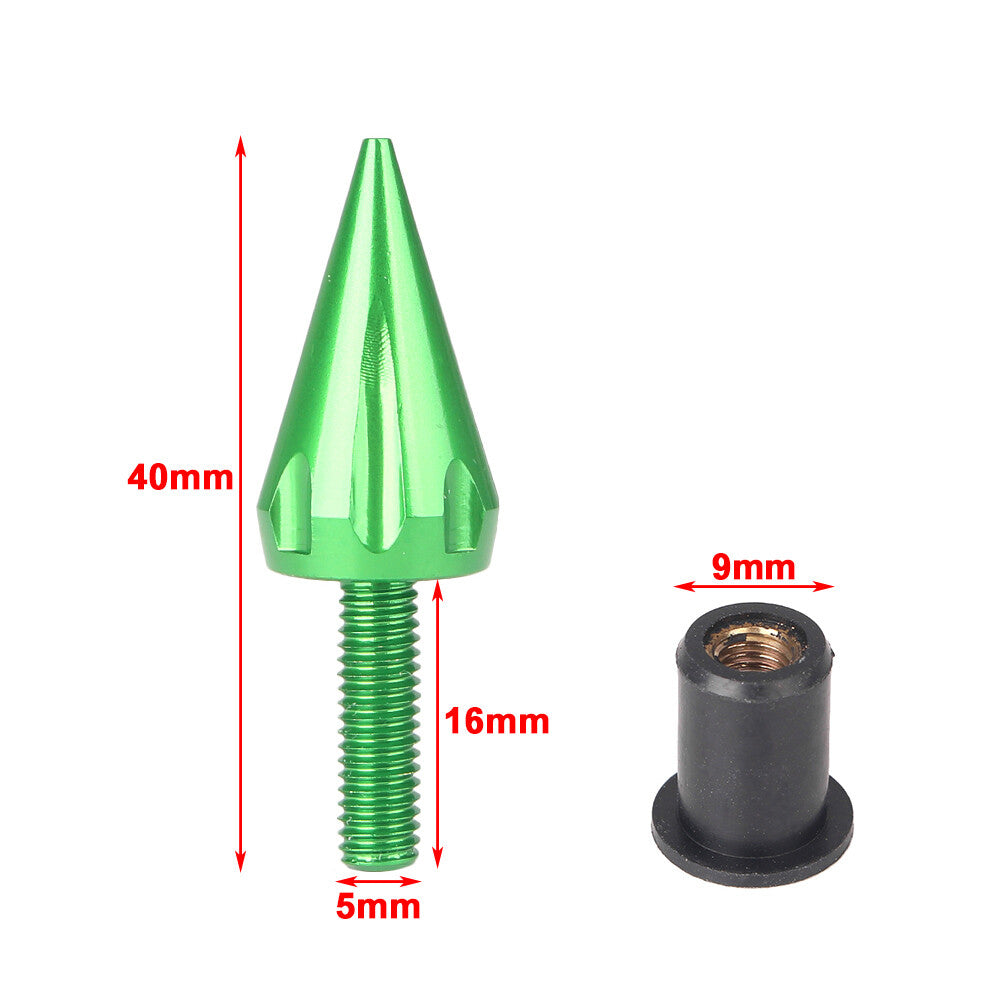Spike Windshield Bolt Screw for Honda for Yamaha for Suzuki for BMW for Ducati Universal Red