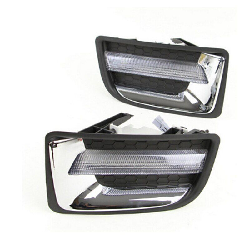 2X LED DRL Daytime Running Lights Fog Light for ISUZU D-MAX DMAX 2014-2017