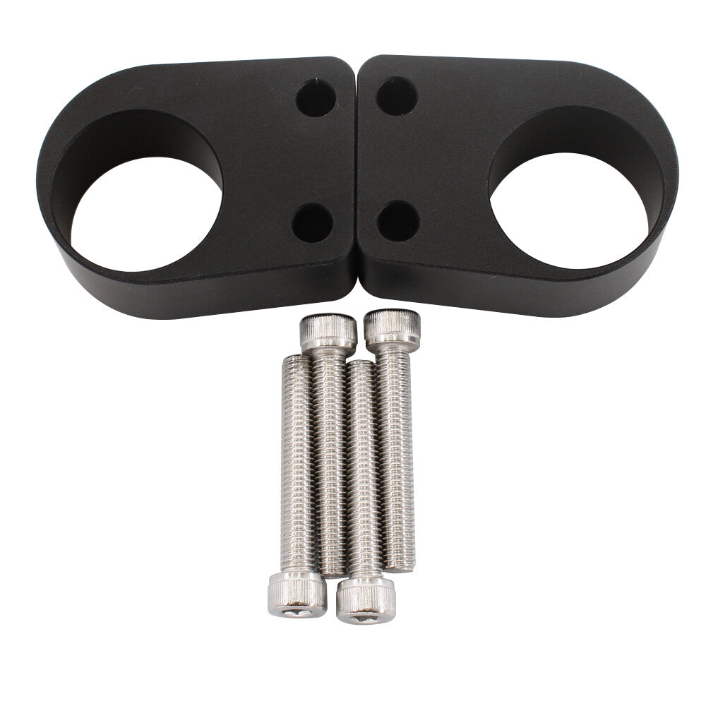 for Kawasaki EX250 250R 300 300R 08-19 2x Handlebar Riser Clamp Spacer Kit