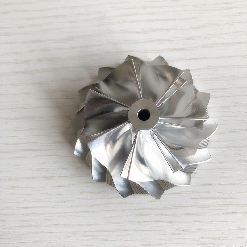 K04 7+7 insert 49.62/61.98 mm performance turbine milling/bulk compressor wheel