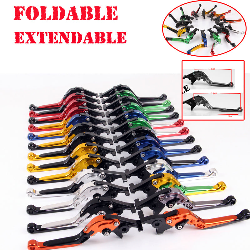 for Suzuki GSXR600/750 2011-2020 15 16 17 Folding Extending Brake Clutch Levers