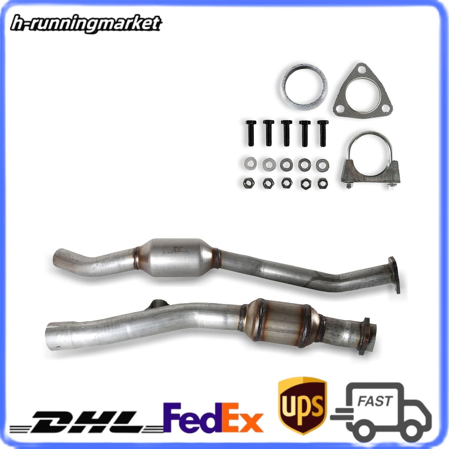 2pcs catalytic converter 09-10 for Subaru Impreza Outback Legacy Forester 2.5L Rear