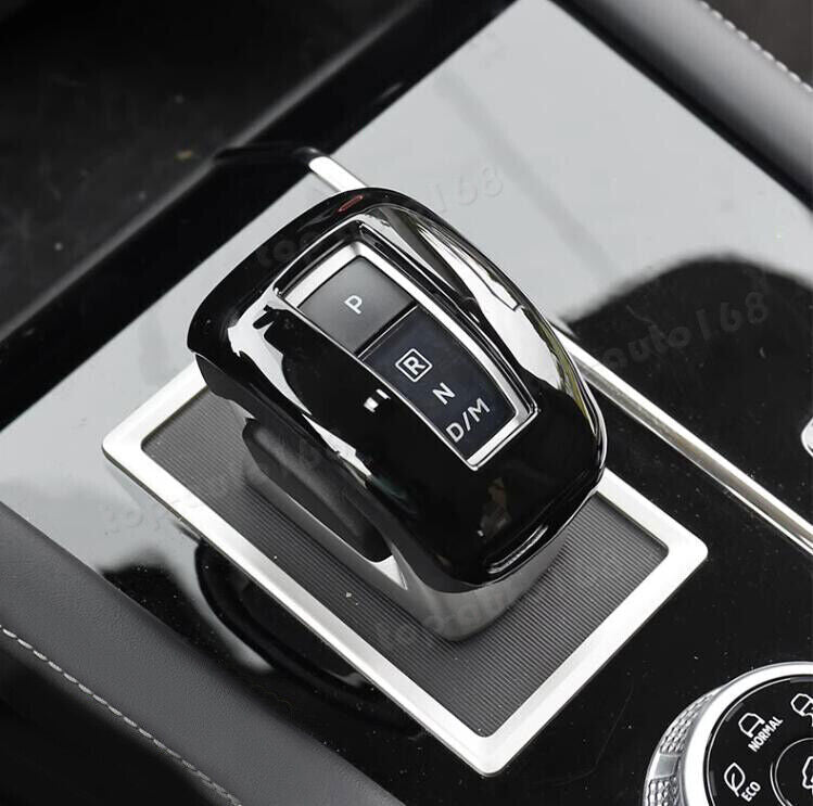 Glossy Black Inner Gear Shift Knob Cover Trim for Mitsubishi Outlander 2022-2024