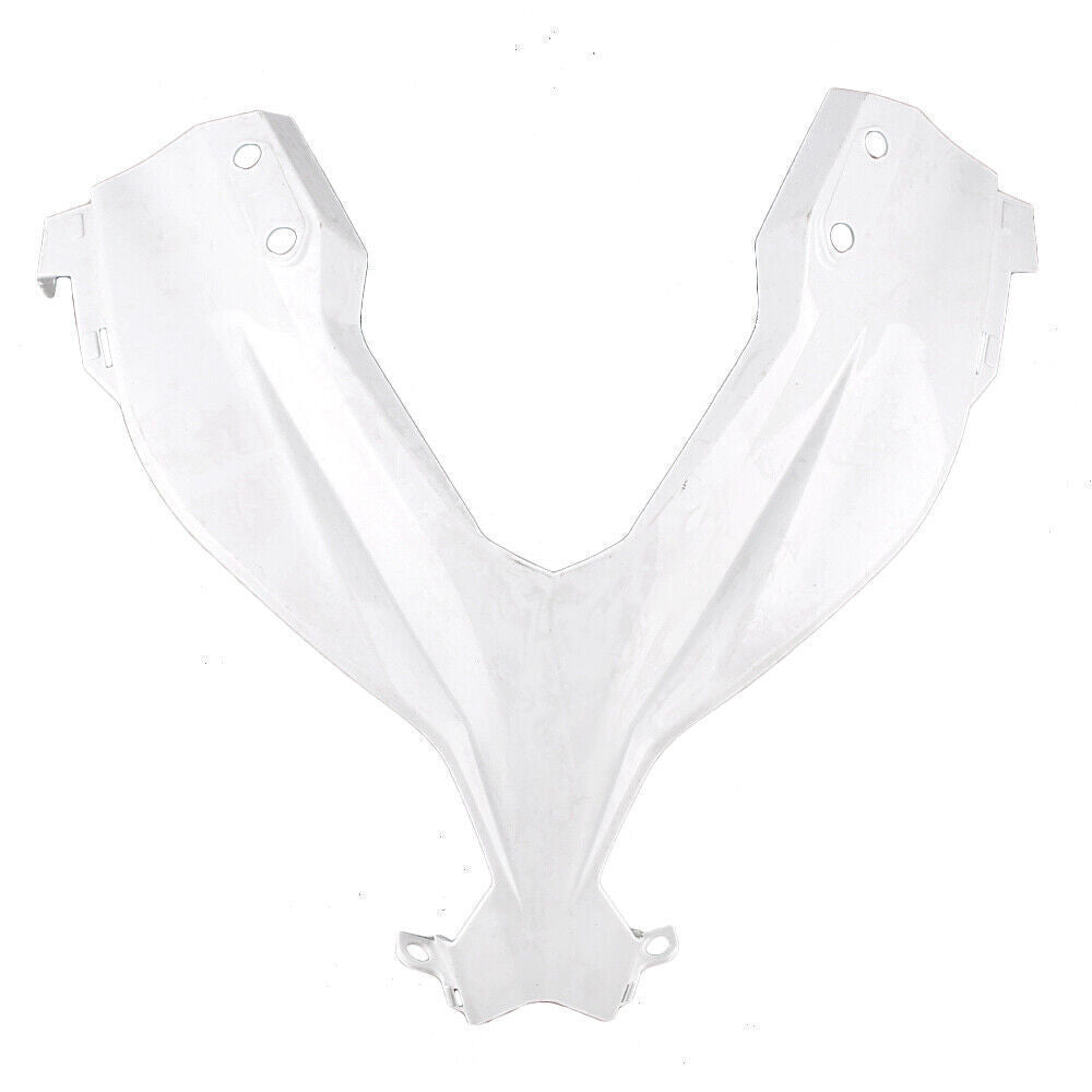 Upper Front Headlight Fairing Nose Cowl for KAWASAKI EX ZX300 2013 2014 White