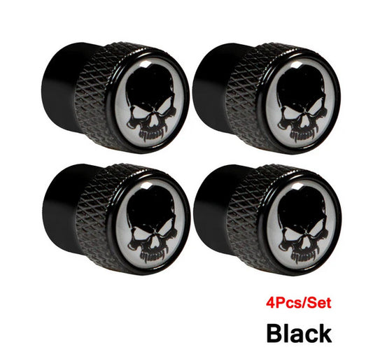 4-piece car tire valve cover rod air dust cover dustproof gray bomb for BMW