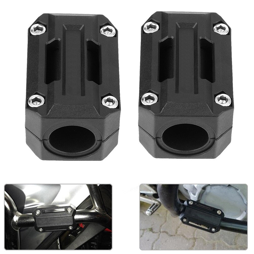 Auto 1 Pair Of Motorcycle Engine Bumper Protection Decorative Block Part For Fit