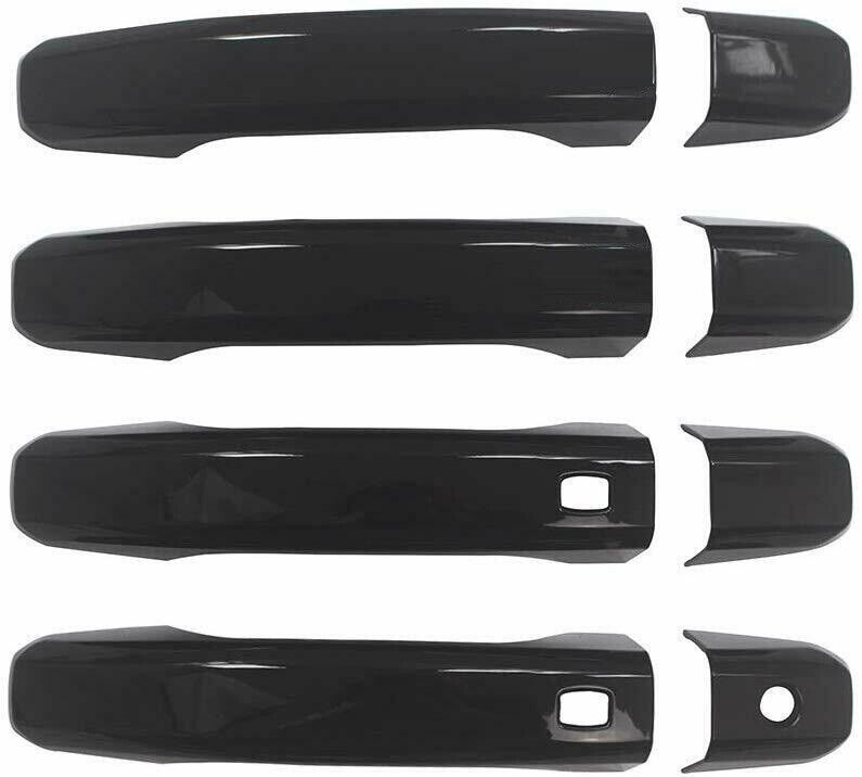 For 2014-2024 for Chevy Silverado / for GMC for Sierra door Handle Covers W/ Front Smartkey
