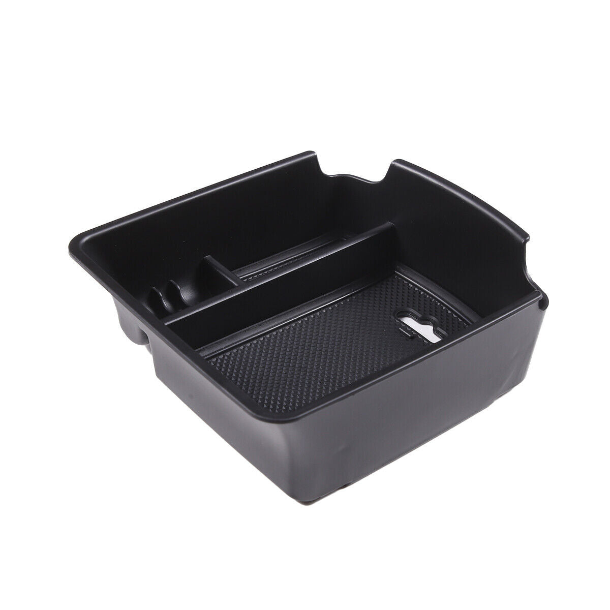 for Kia Seltos 2021-23 Center Console Armrest Box Storage Box Organizer Black A