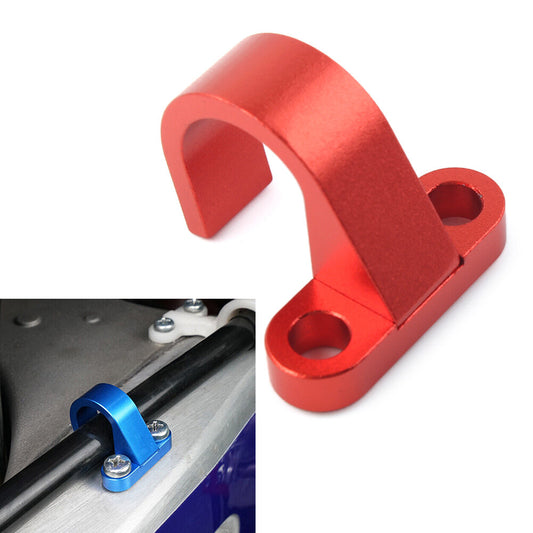 for Yamaha YZ125 YZ250 YZ250F YZ450F YZ85 03-22 Red Rear Brake Hose Clamp Guide