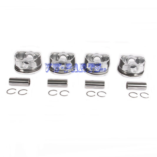 2.0T Oversize 0.5mm Pistons Rings Kit Fit for Buick for Cadillac for Chevrolet