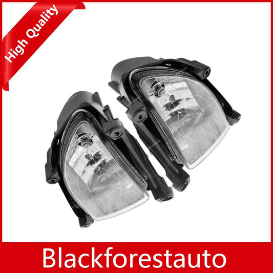 2x For 2006-08 for Kia Sportage Bumper Fog Lamp Right+Left Side Clear Lens KI2592113