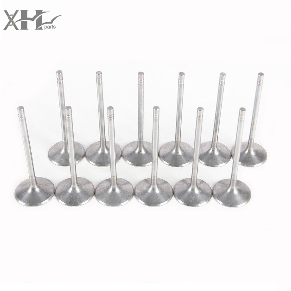 12pcs 3.5L Engine Intake Valve Kit Fit for Mercedes Benz C350 E350 GLK350 GL450