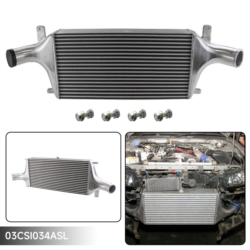 Front Mount Intercooler for Nissan Skyline GT-R R33 R34 GTR RB26DETT Silver