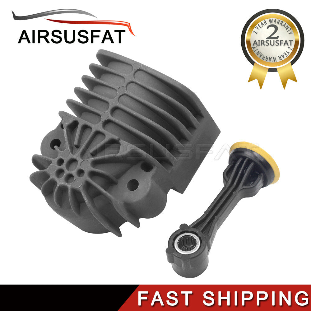 for Jeep for Panamera Touareg Air Suspension Compressor Cylinder Head W/ Piston Rod