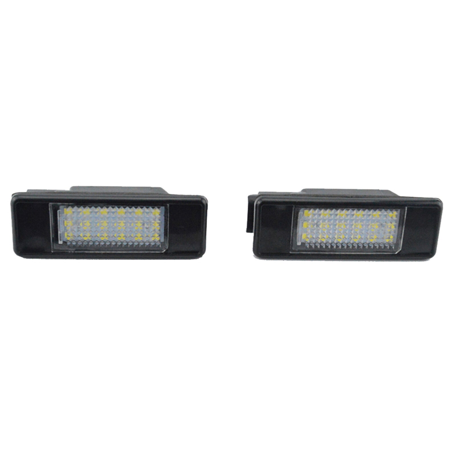 1Pair Number License Plate LED Light for Peugeot 106/207/307/308 for Citroen C3/C4