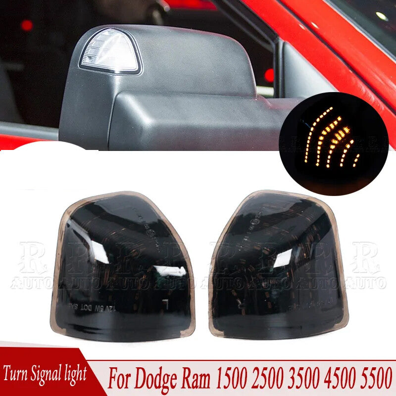 LED Side Mirror Lights Turn Signal for Dodge for Ram 1500 2500 3500 4500 68302828AA
