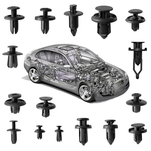 620-piece pack of plastic car retainer clips + fasteners to remove cable ties for GM for Ford