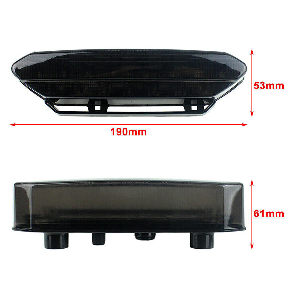 for YAMAHA 2006-2009 YFZ450 SMOKE LED TAIL LIGHT YFZ 450 TAILLIGHT ASSEMBLY LAMP