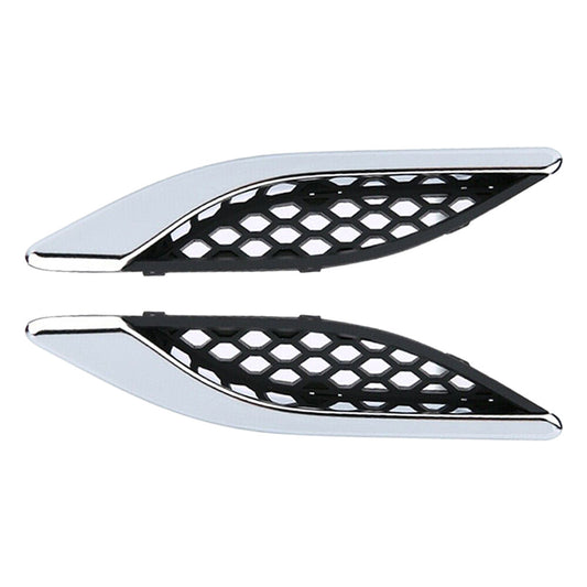 Left Right Side Lateral A/C Outlet Vent Fits 2014-2021 for Maserati for Ghibli Chrome