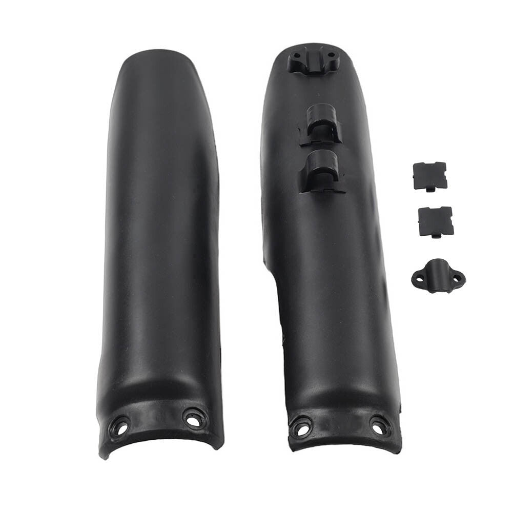 Black Front Fork Guard Cover For 90cc 110cc 125cc 140cc Pit Pro Trail Dirt Bike