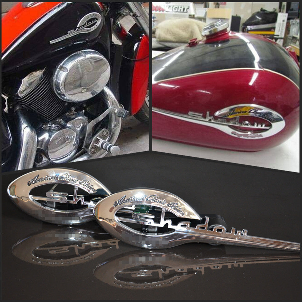 Motorcycle Gas Tank Emblem Badge Stickers Decal for Shadow VT VTX 600 750
