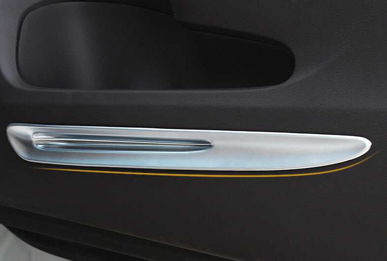 Inner Door Panel Strip Trim 4PCS Fit for Honda CRV CR-V 2012-2016 Matte Silver