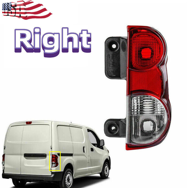 Rear brake light, rear warning light, and taillights are compatible with for Nissan NV200 (2014-2017).