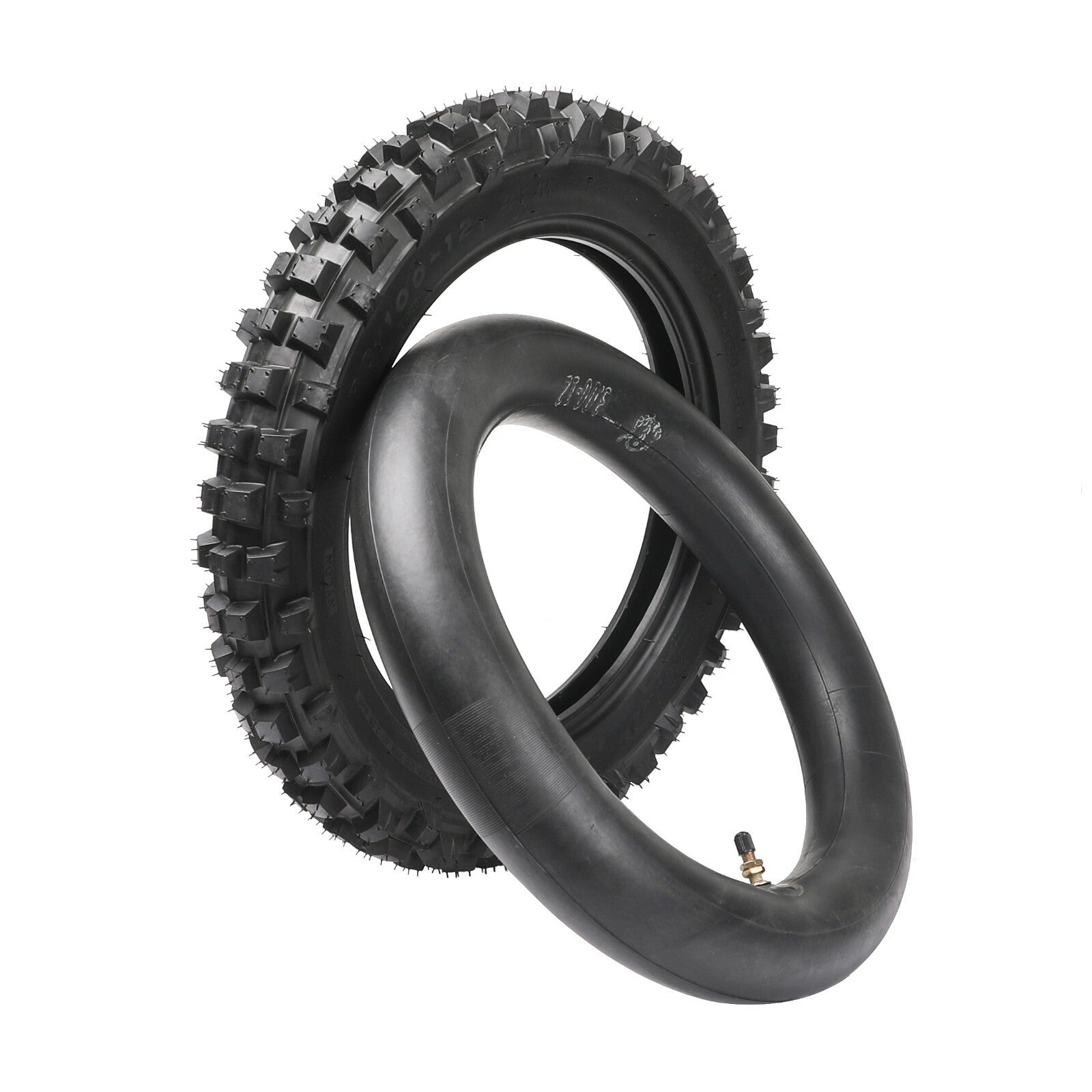 80/100-12 3.00-12 inch rear tire + inner tube suitable for KX65 RM65 CRF110F KLX110