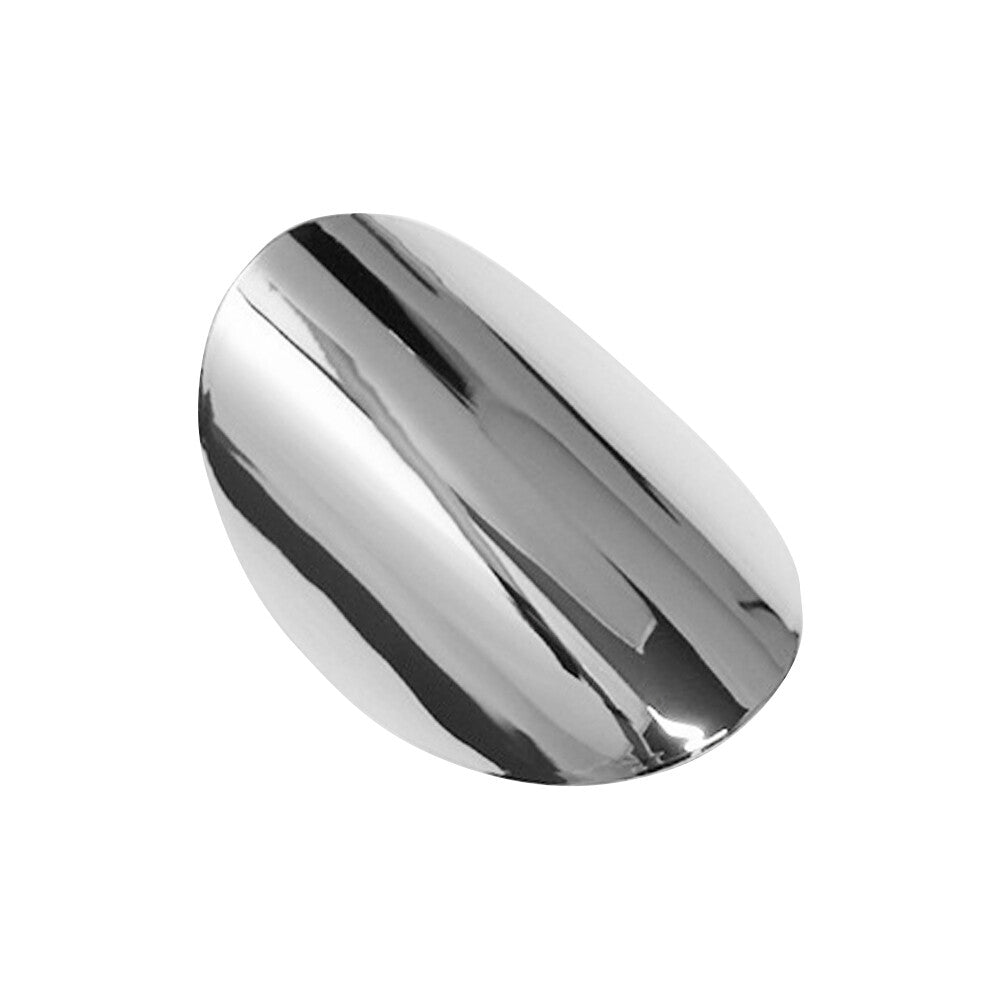 Door Handle Lock Hole Cover Cap Plastic for Mini Cooper F55 F56 2013-19 Chrome