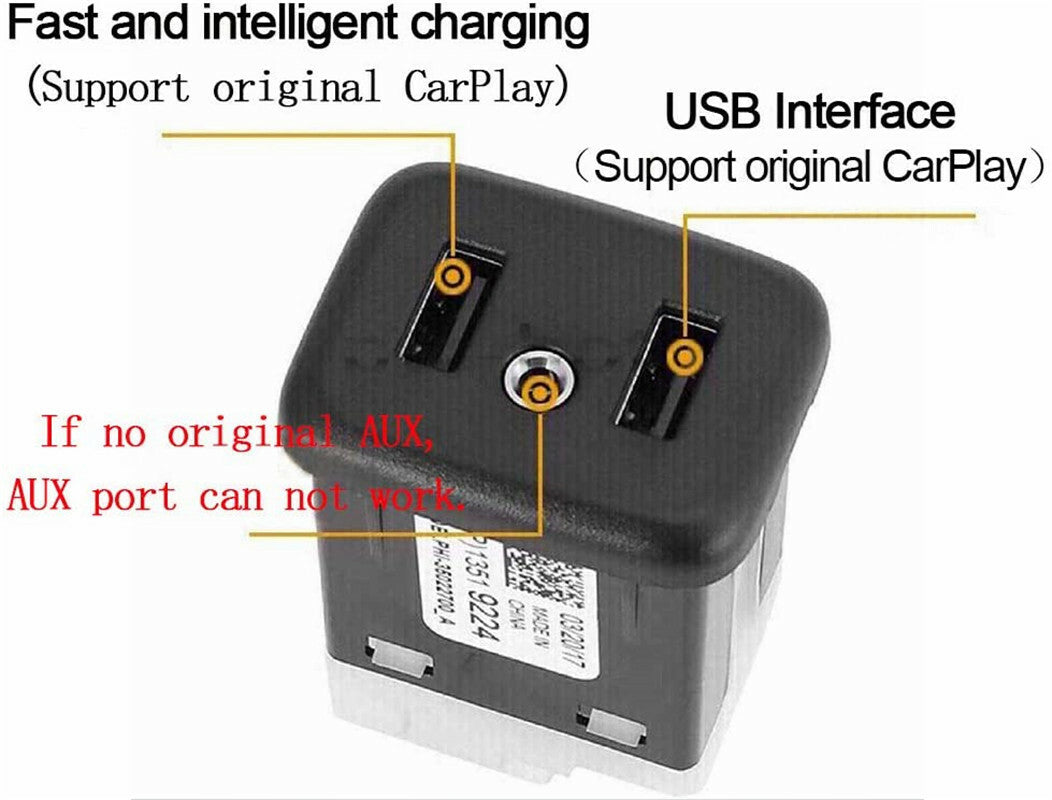 13519224 Auxiliary USB charging port for Buick for Chevrolet audio player receiver