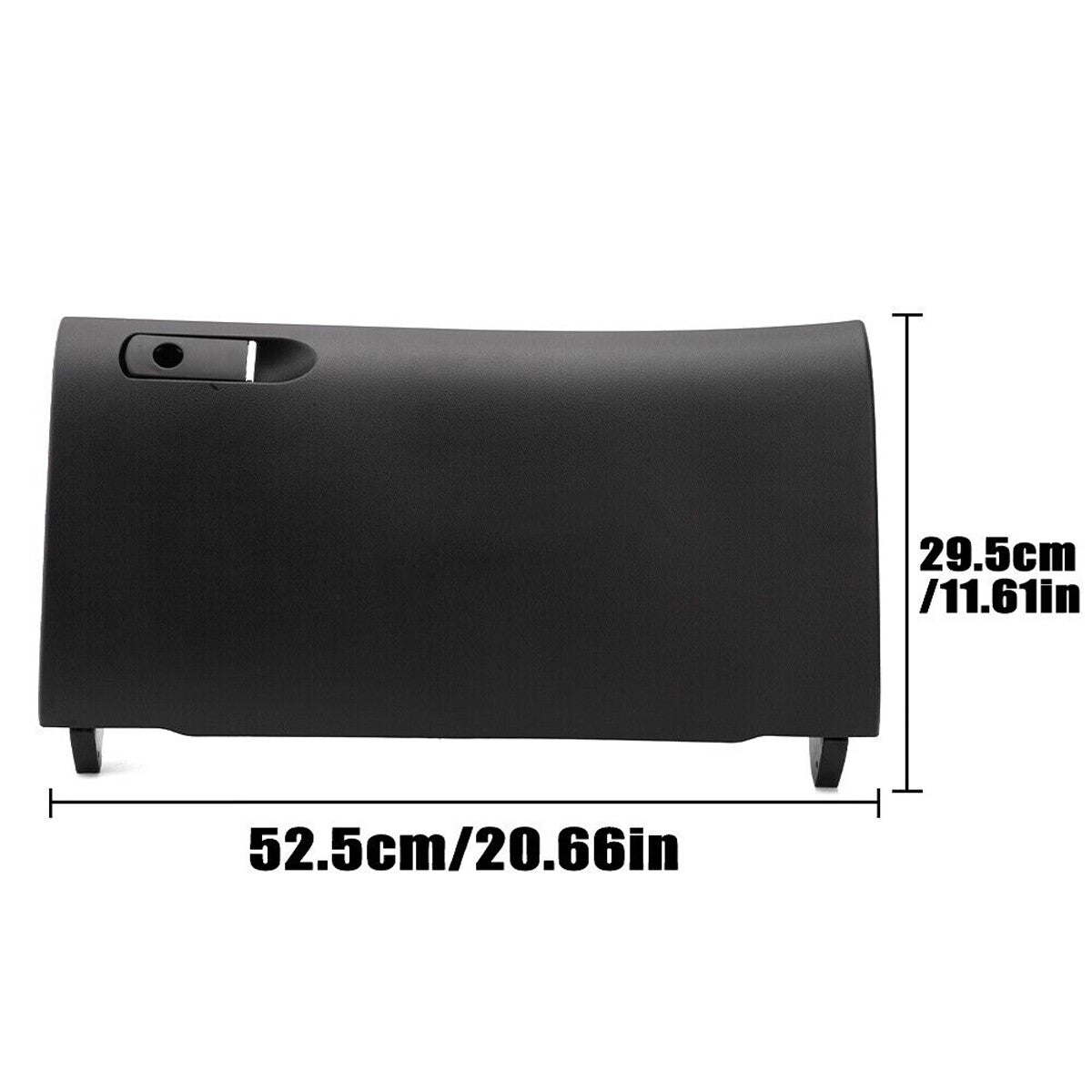 Black door cover glove box compartment cover with buckle suitable for Audi A4 B7 2001 - 2008
