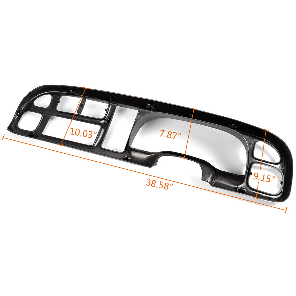 Fits 98-02 for Dodge for Ram truck with clip 5GK51DX9AA LD dashboard bezel