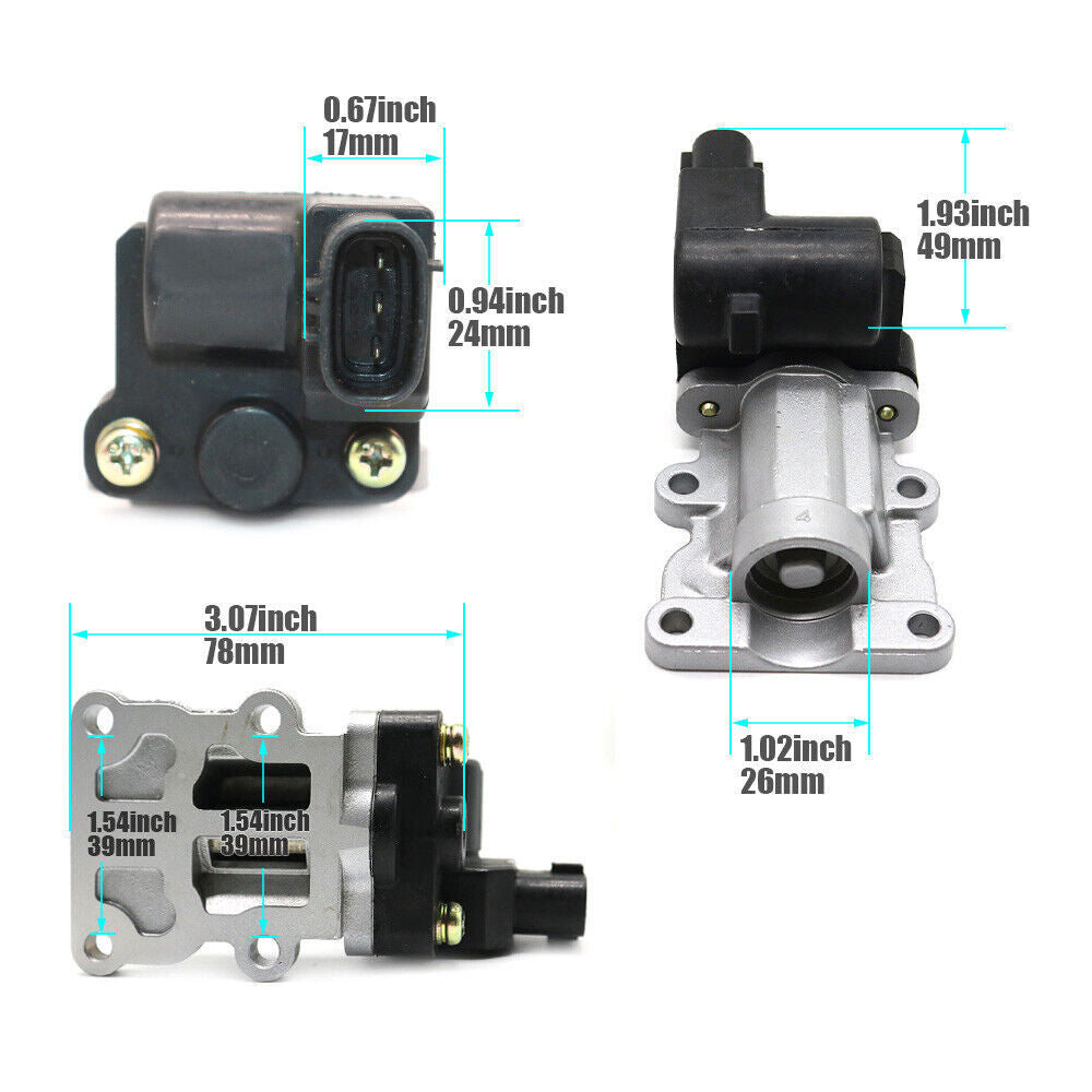1Pcs Idle Air Control Valve 22270-28010 for Toyota Highlander 2.4L RAV4 2001-04