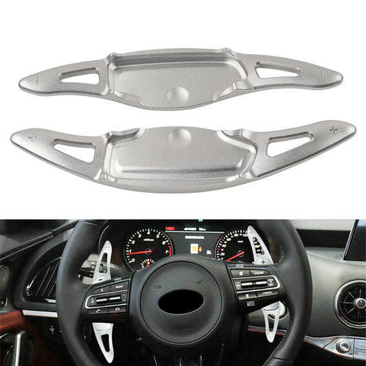 Steering Wheel Paddle Shifter Extension for Kia Stinger 2018-2020 2019 Silver