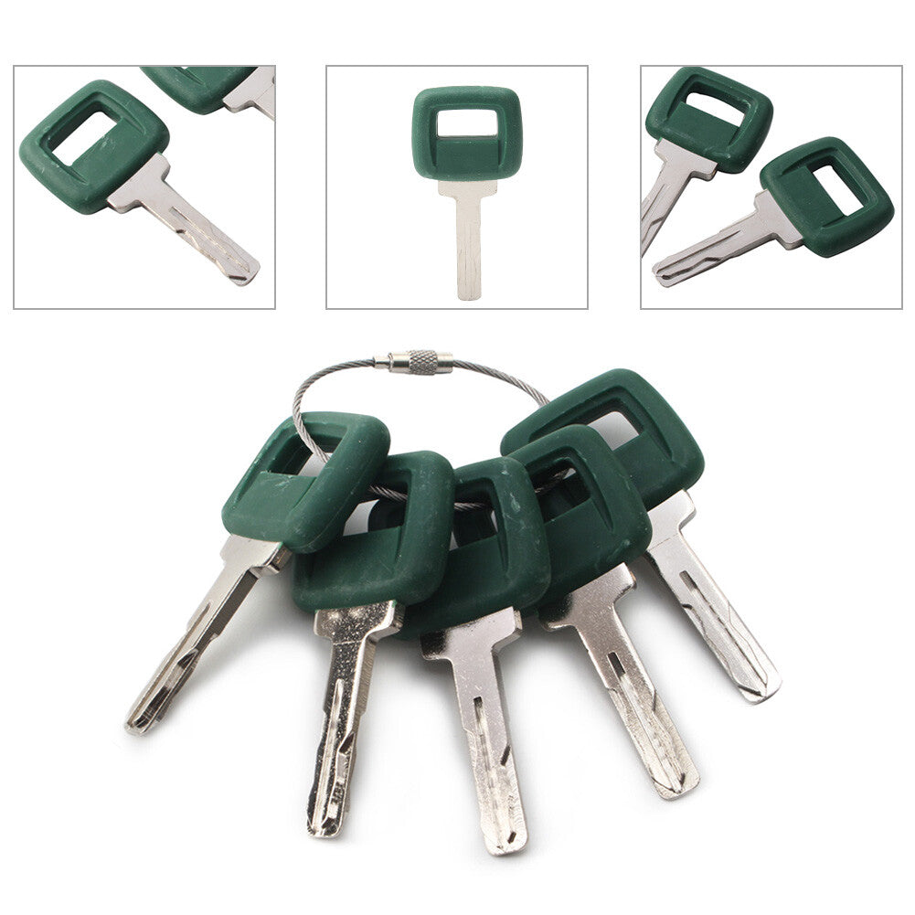 Ignition Keys 5PCS Fit for Volvo Loader Haul Truck Heavy Equipment 11039228