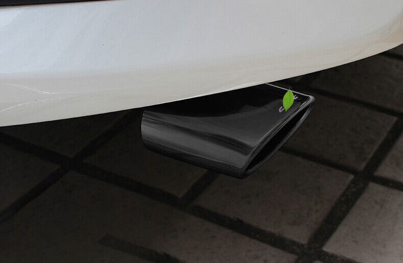 for Honda for Civic 2016-2021 Black Stainless Car Rear Tail Exhaust Pipe Muffler Tip