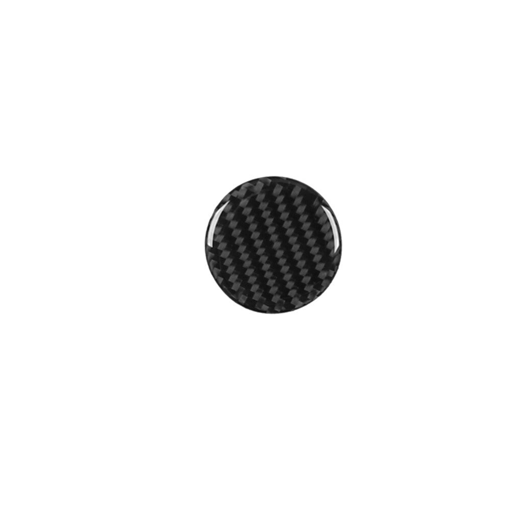 Carbon Fiber Multimedia Button Trim Panel for Toyota Supra A90 2019-2022