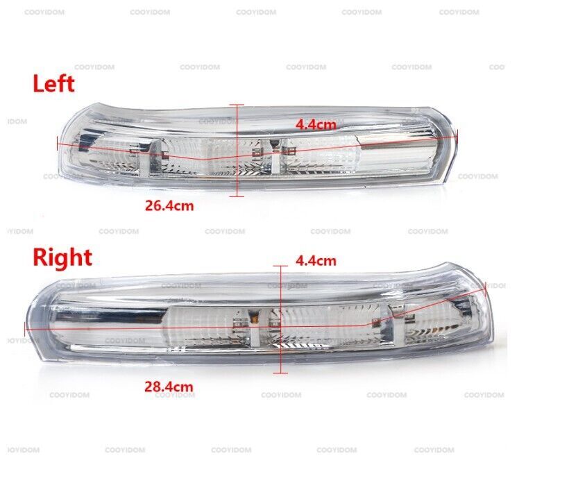 Pair Rearview Turn Signal Light Mirror Lamp for Chevrolet Captiva 2007-2016