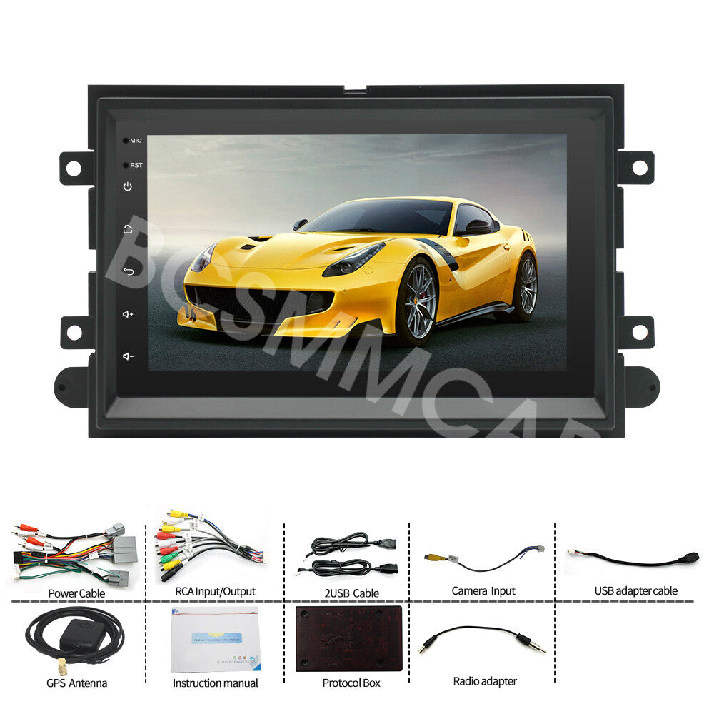 7 Fit For 2007-2010 for Ford Edge Android 13 Car GPS Navi Radio Stereo RDS 2+32G