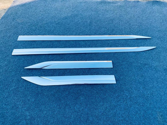 Door Body Side Chrome Molding Protective Trim For 2020-2023 for Toyota Harrier Venza