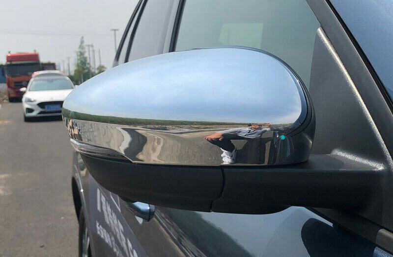 Chrome Rearview Side Mirror Cover Trims Decor ABS for Ford Escape Kuga 2020-2022