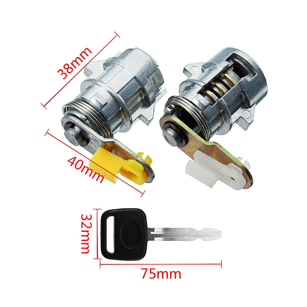 Door Lock Cylinder With Two Keys Set Fits for Toyota for 4Runner Pickup