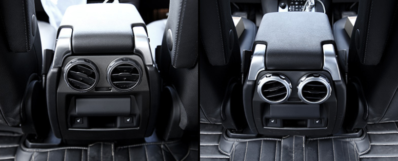 Fit for Land Rover Range Sport 2005-2013 Silve Rear Air Outlet Vent Cover Trim