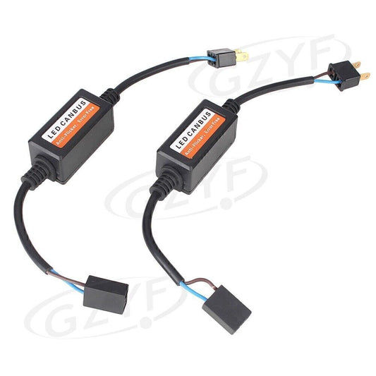 H7 12V LED Car Headlight Bulbs Resistor Inline Error Canbus Warning Free Lights