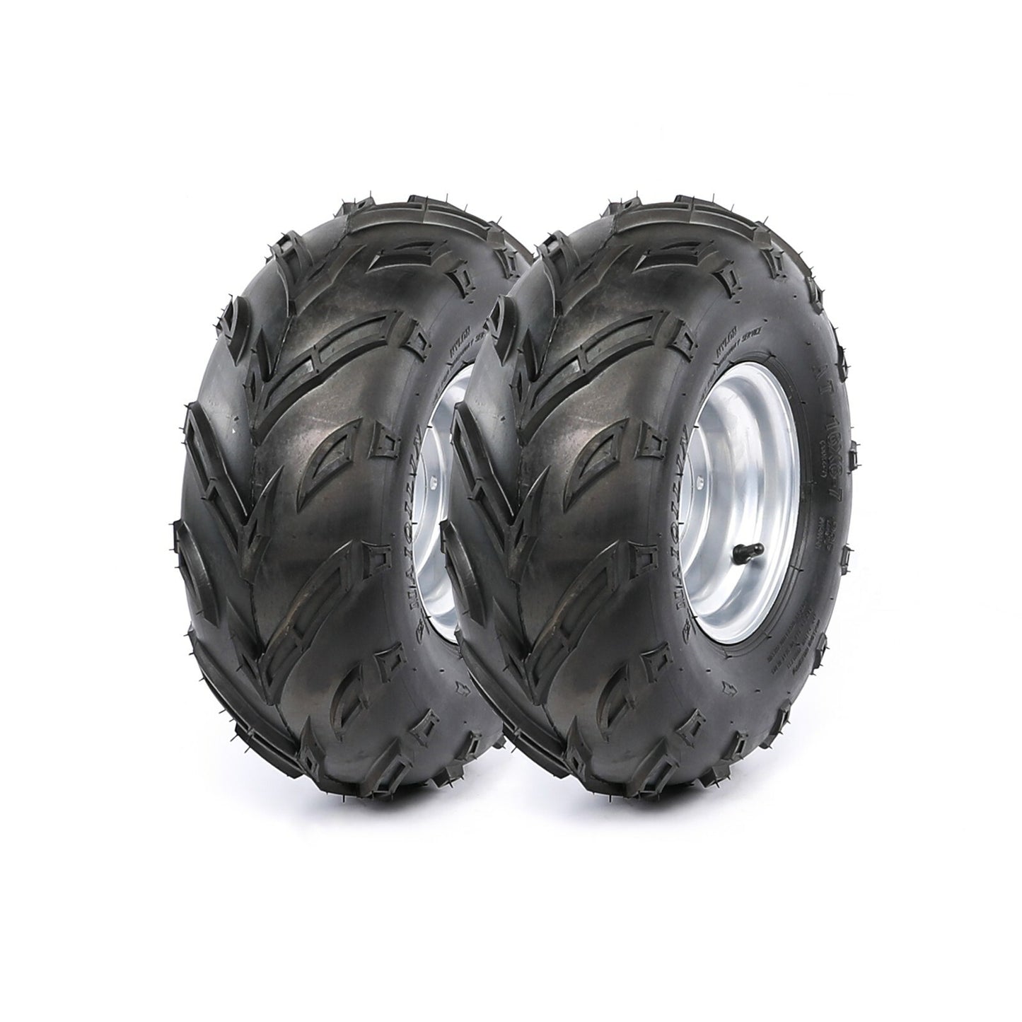 2-Piece 16x8-7 Wheel Kit (7-inch, 24T Rear Axle) for Taodao ATV Go Karting Four-Wheel Set