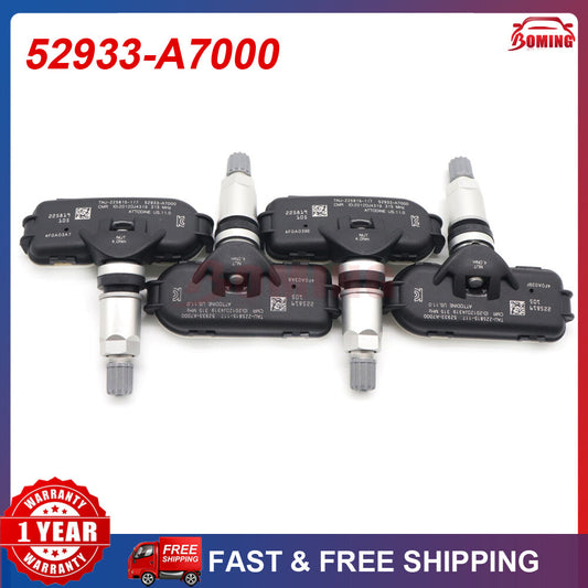 4-pack of new TPMS tire pressure sensors (52933-A7000) 315MHz, suitable for 2014-2016 for Hyundai for Elantra .