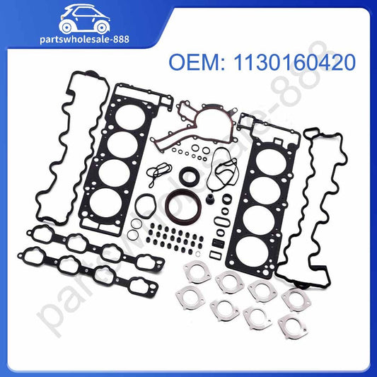 Engine rebuild seal gasket kit for Mercedes-Benz E55 G55 AMG W211 5.5 V8